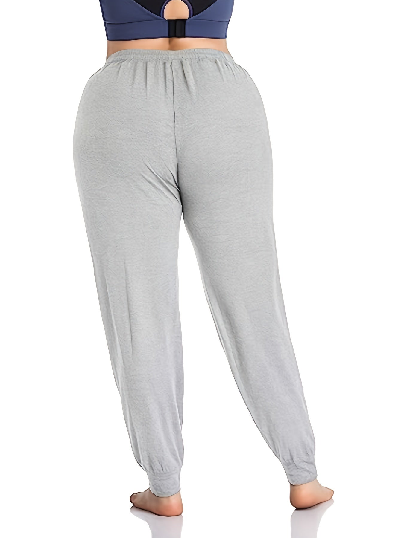  Sports Pants Women's Elastic Waist Fitness Joggers