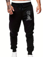 Affection Rose Men s Sports Pants Casual Drawstring Jogging Trousers