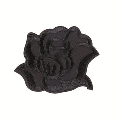 8pcs Rose Embroidered Patches Iron On Stickers DIY Accessories