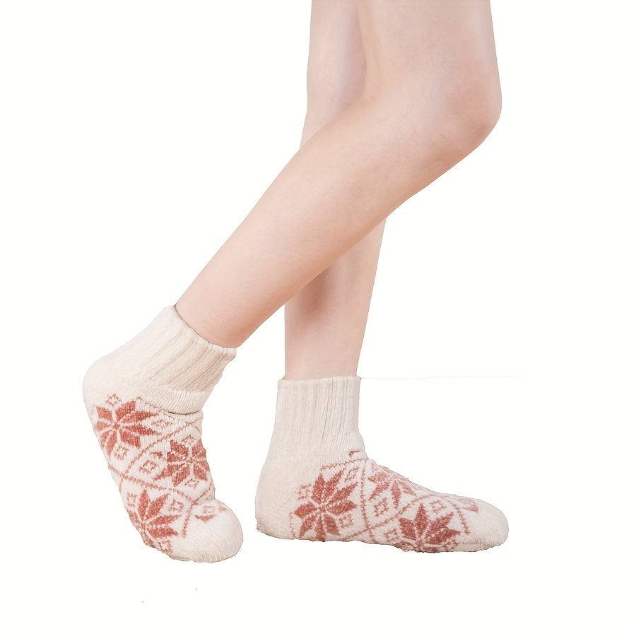 Geometric Pattern Socks Women's Mid Tube Stockings