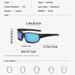 Men's Polarized Sports Sunglasses with Sunglasses Box