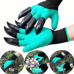 Garden Gloves With Claws for Women and Men, Yard Work Safe Gloves