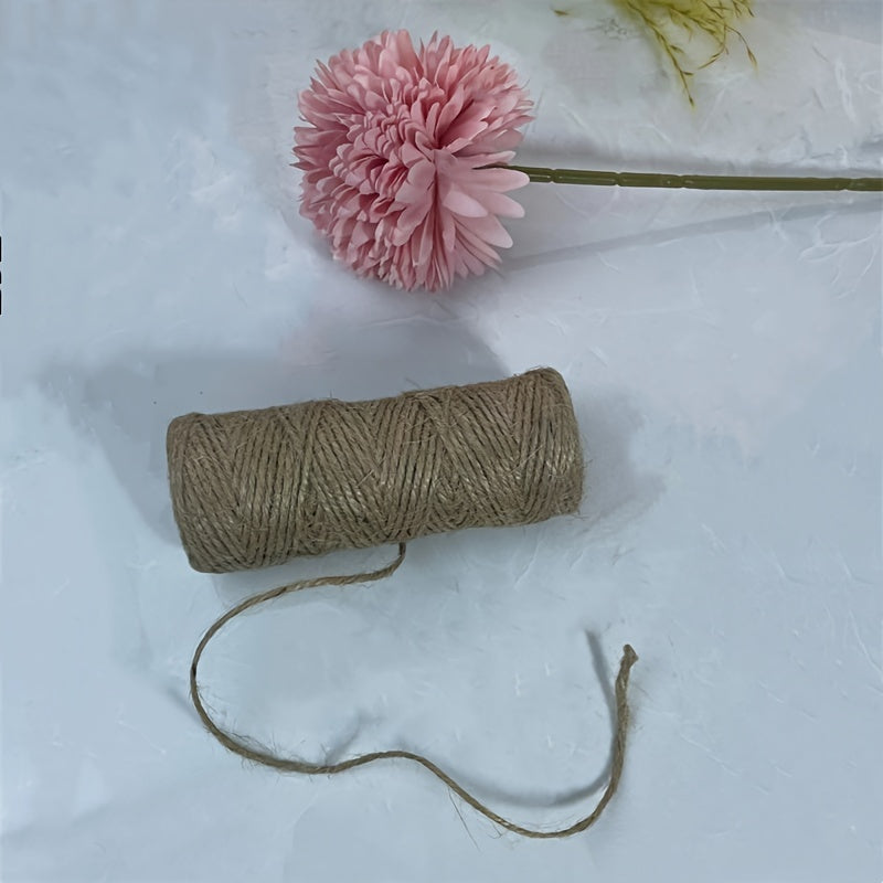 Natural Jute Twine Hand Braided Diy String Twine - 50m