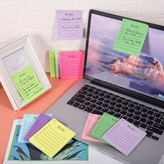 9pcs Sticky Notes 450 Sheets Adhesive Notebook School Stationery