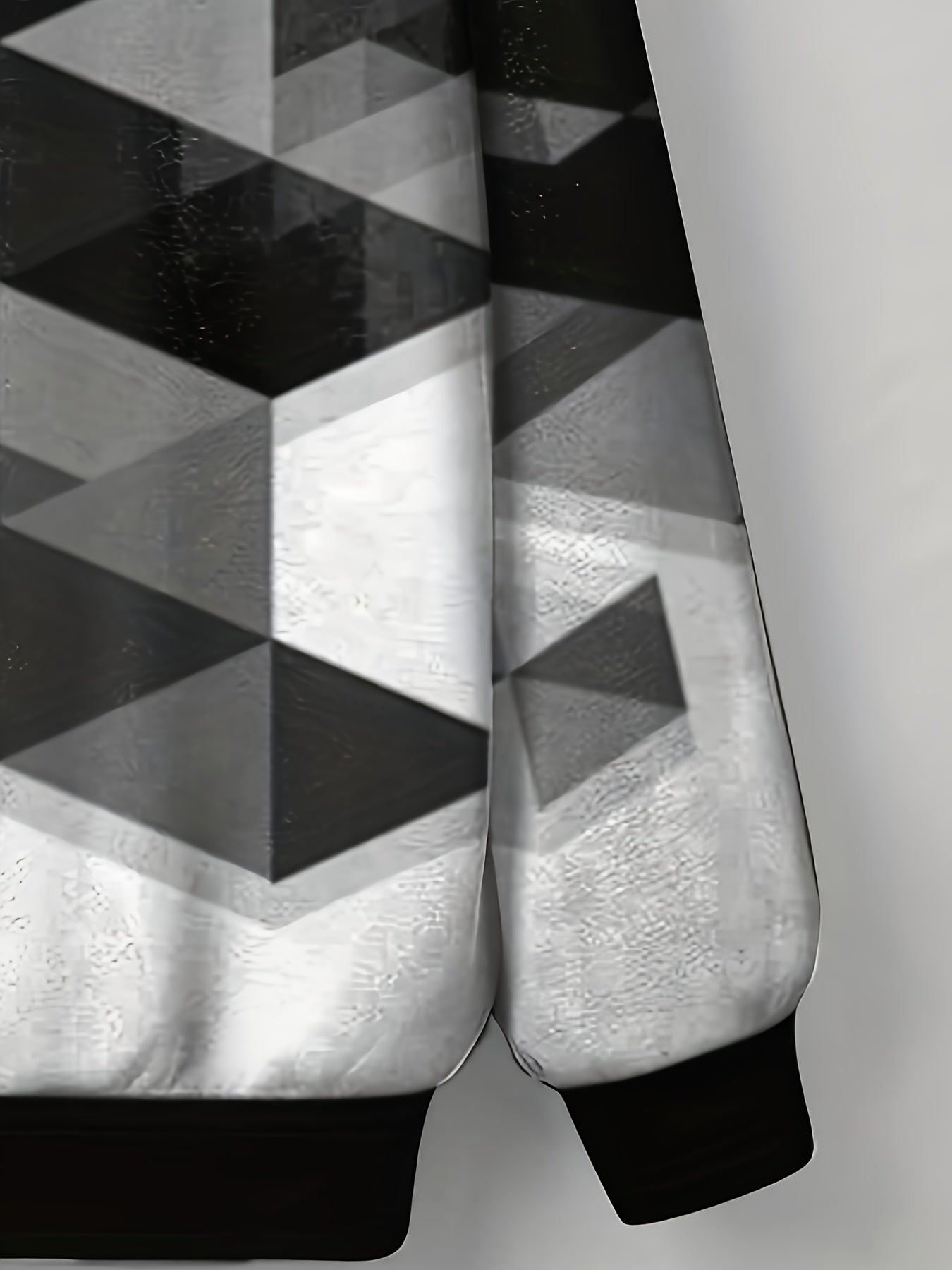 Geometric 3D Print Tee Tops Boys Round Neck Short Sleeve Soft