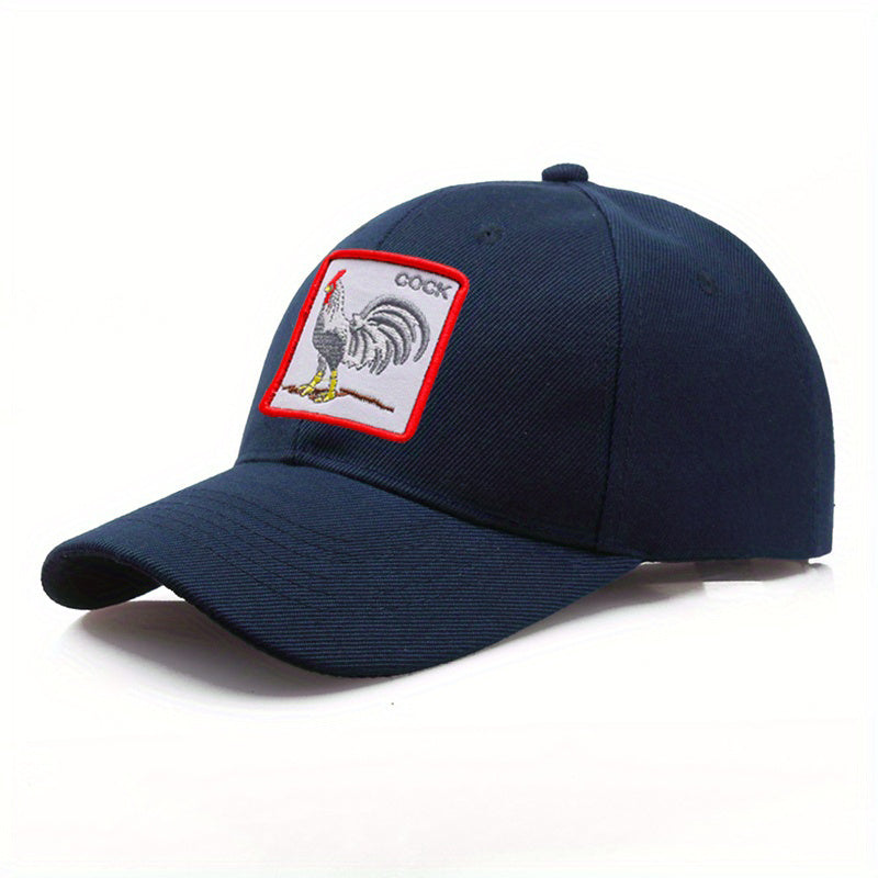 Male Animal Embroidery Summer Hat Outdoor Sports Baseball Cap
