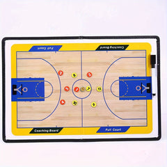 1pc Folding Basketball & Football Tactical Board Magnetic Command Board