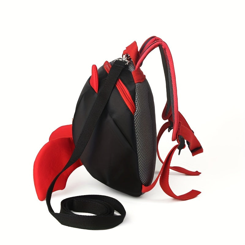 Kids Devil Backpack with Anti-Lost Rope, Lightweight Schoolbag