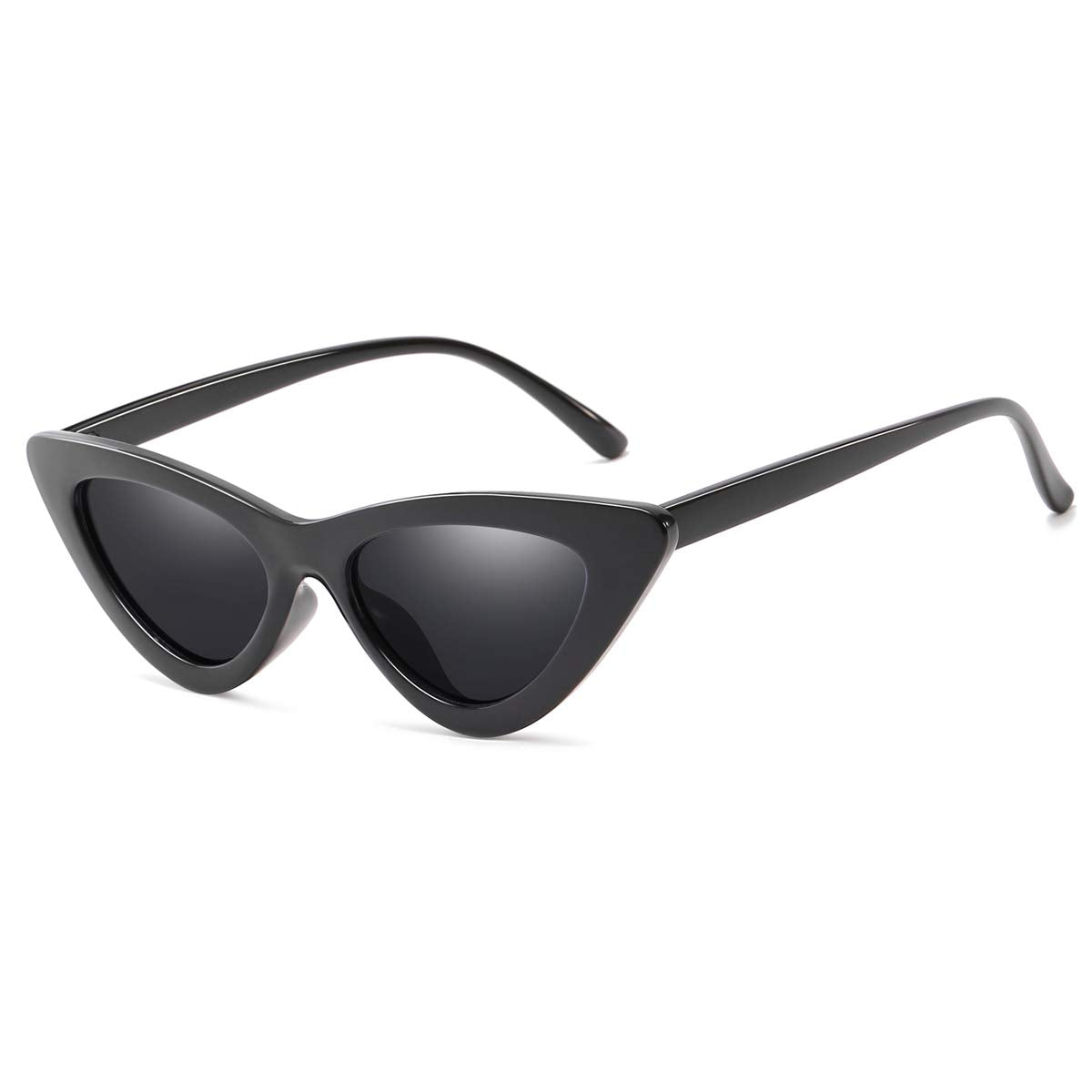 Vintage Cat Eye Sunglasses Small Triangle Ladies Leopard Female