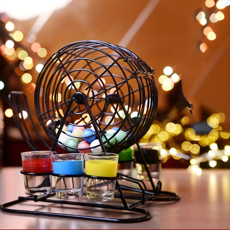 Mini Bingo Lottery Machine Set for Bar Entertainment