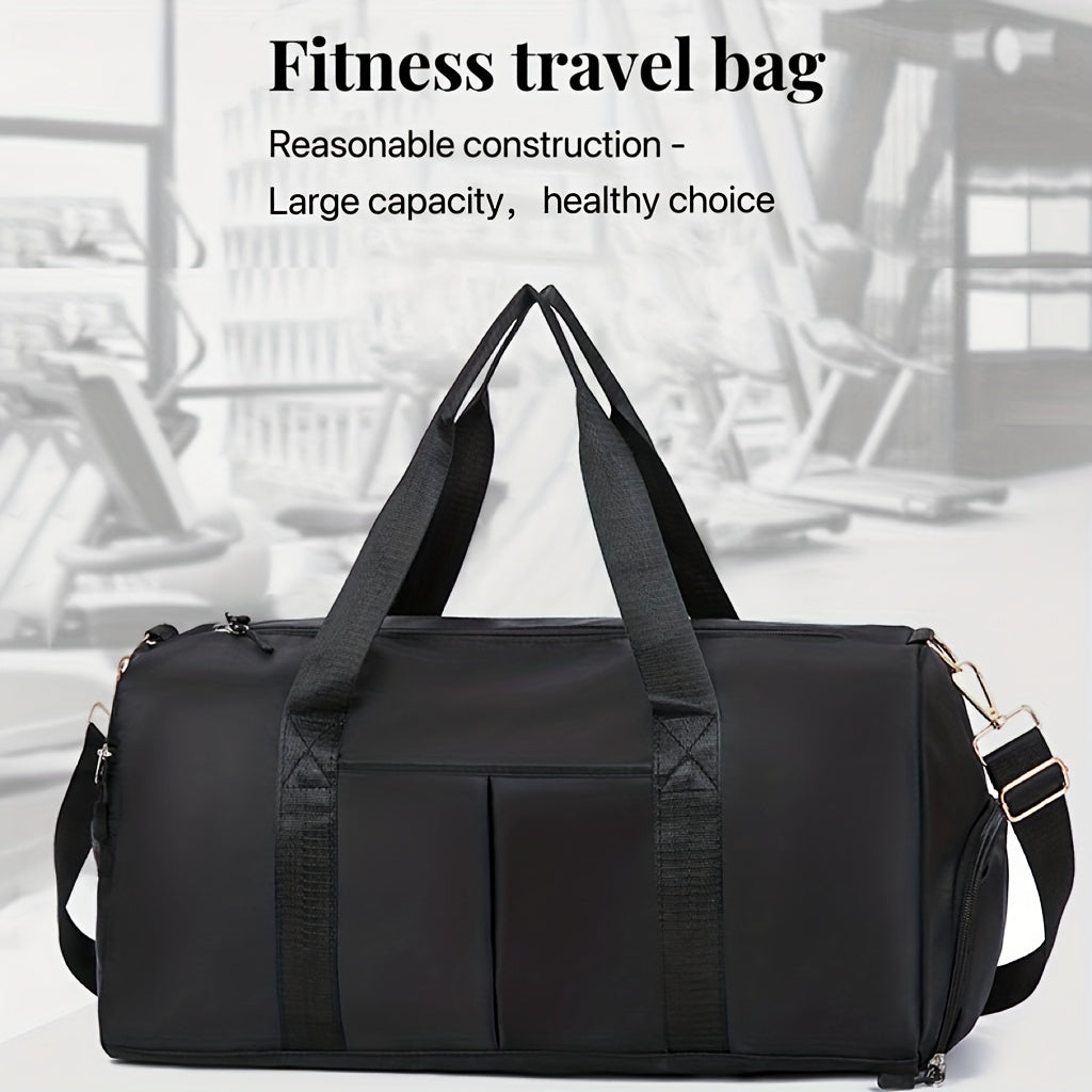 Large Capacity Travel Bag for Short Business Trips with Shoe Compartment