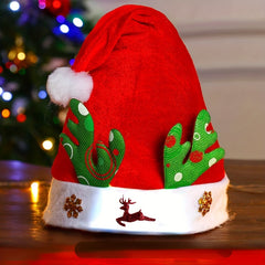 Creative Christmas Hat Cartoon Antlers Christmas Gift Daily Party Supplies