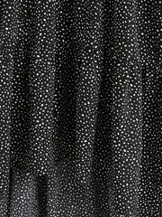  Boho Dress Women's Plus Dot Print Short Sleeve Dress