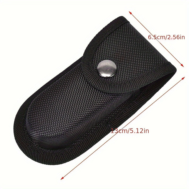 Outdoor Camping Hiking Folding Bag Sheath Nylon Belt Loop Pocket Carrying