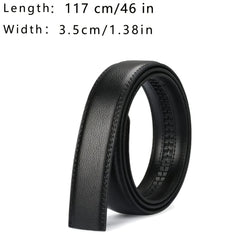 Men's Casual PU Leather Auto Buckle Belt