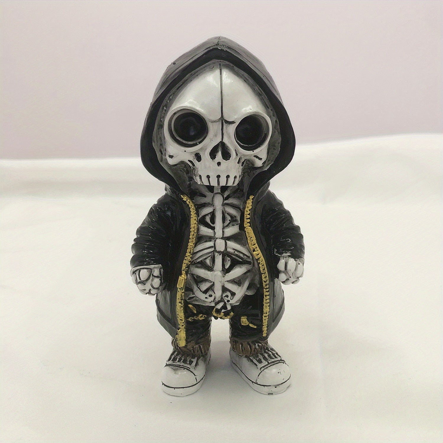 Halloween Skeleton Dwarf Statue Resin Ornaments Interesting Holiday Decorations