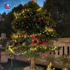 Colorful Sprinkled Plastic Bells Christmas Tree Accessories