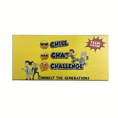 CBT Family Game Improve Social Skills & Relationships Through Open Communication