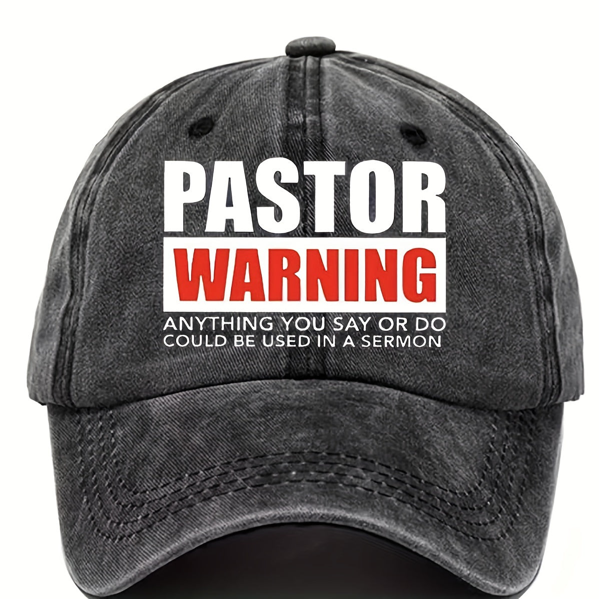 Letter Printed Baseball Caps For Men Breathable Dad Hat