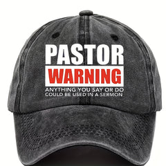 Letter Printed Baseball Caps For Men Breathable Dad Hat