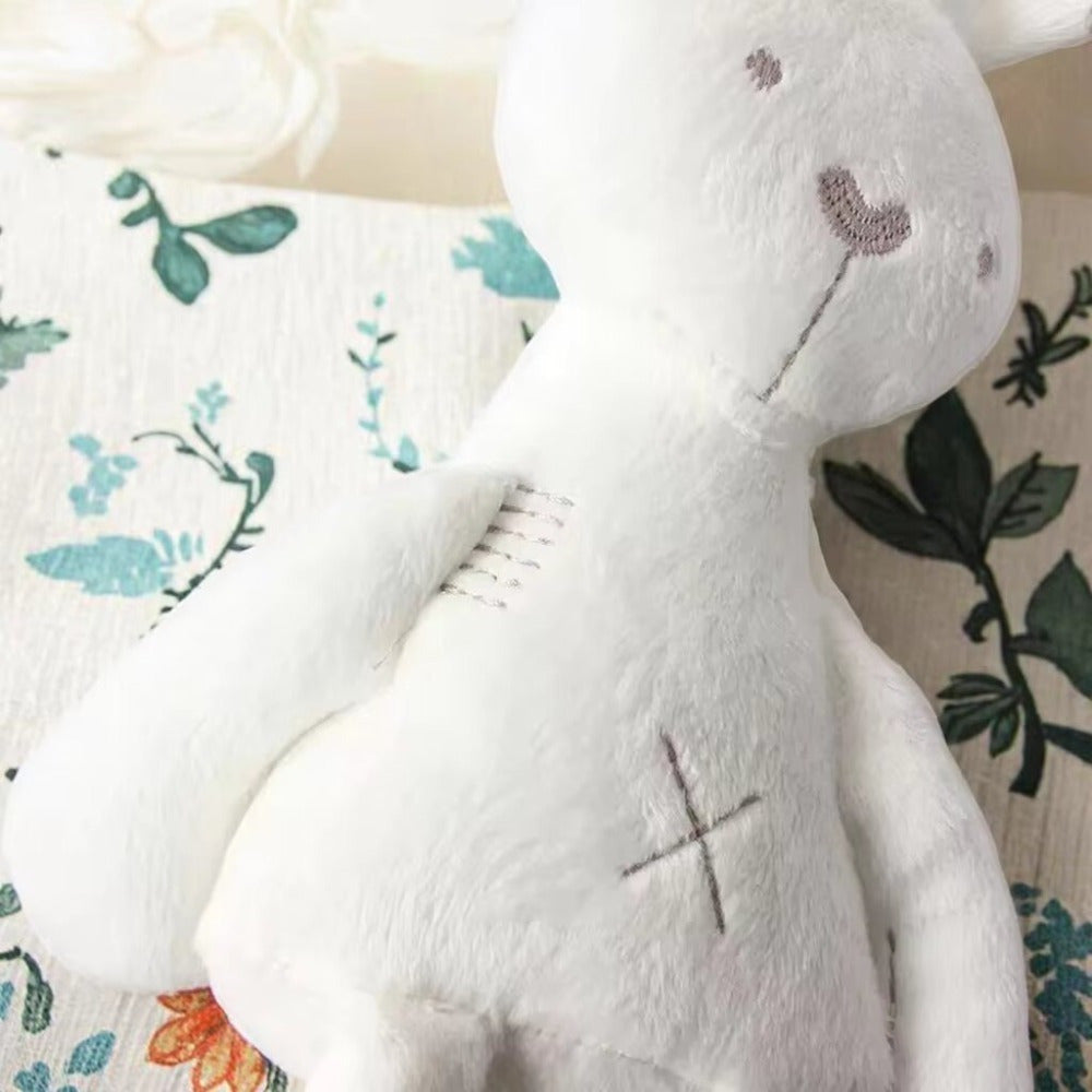 Long Legged Rabbit Plush Toy Standing Pose Bunny Pink