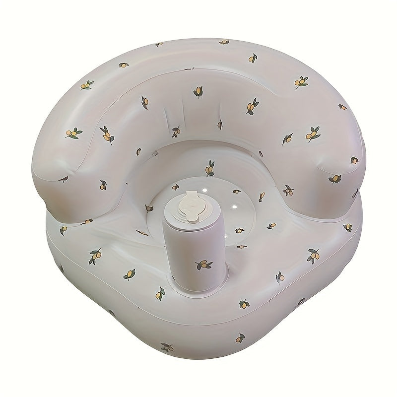 Portable Kids Bath Seat Anti Slip Inflatable Sofa for Safety