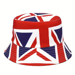 Print Reversible Bucket Hat Summer Sunscreen Fisherman Cap