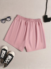 Women's Plus Squirrel Print Sporty Pajama Shorts