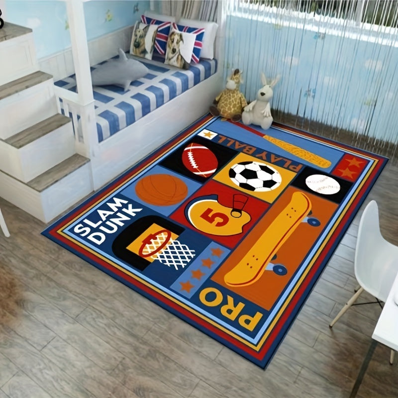 Cartoon Children's Carpet Living Room Thickened Bedroom Bedside Blanket