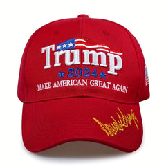 Flag Embroidery Baseball Cap Adjustable Unisex Dad Hats
