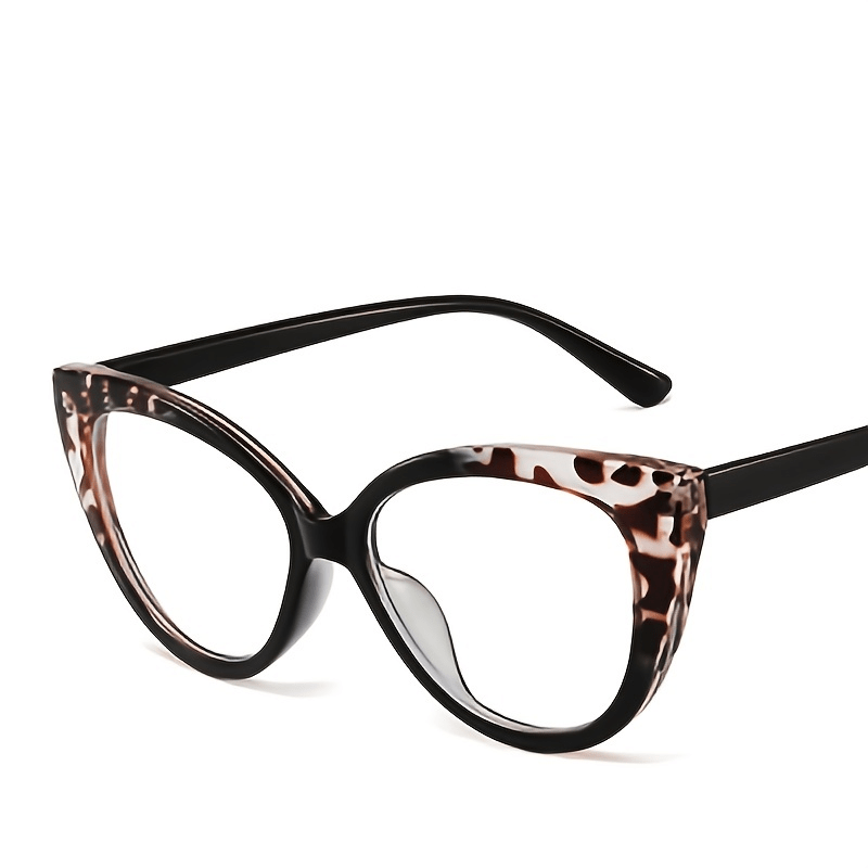 Vintage Cat Eye Clear Lens Glasses Anti Light Eyewear