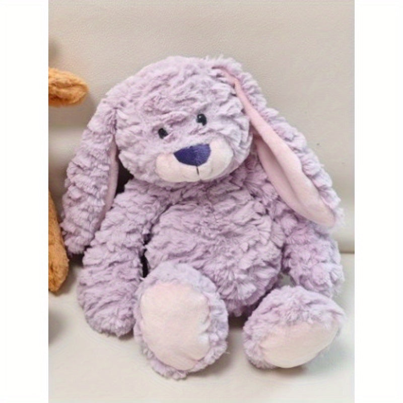 Healing Plush Rabbit Soft & Huggable Purple Rabbit Plush Doll
