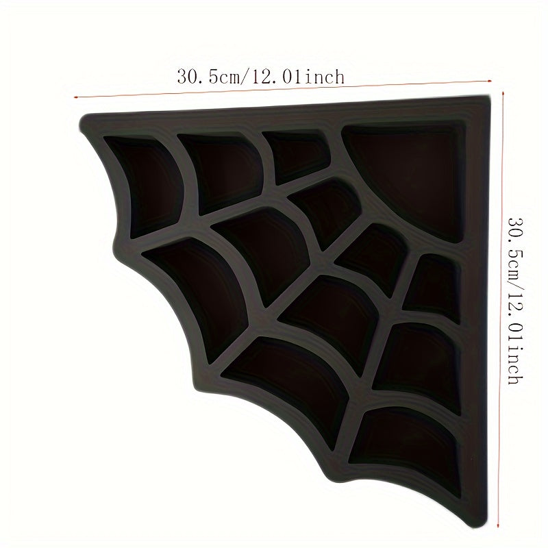 Gothic Spider Web Crystal Holder Shelf