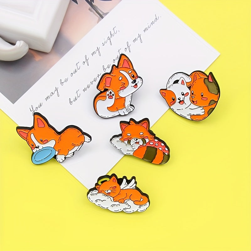 Cute Puppy Brooch Pin for Girls