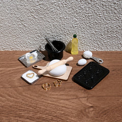 Mini Baking Set Dollhouse Accessories Mini Food Pro