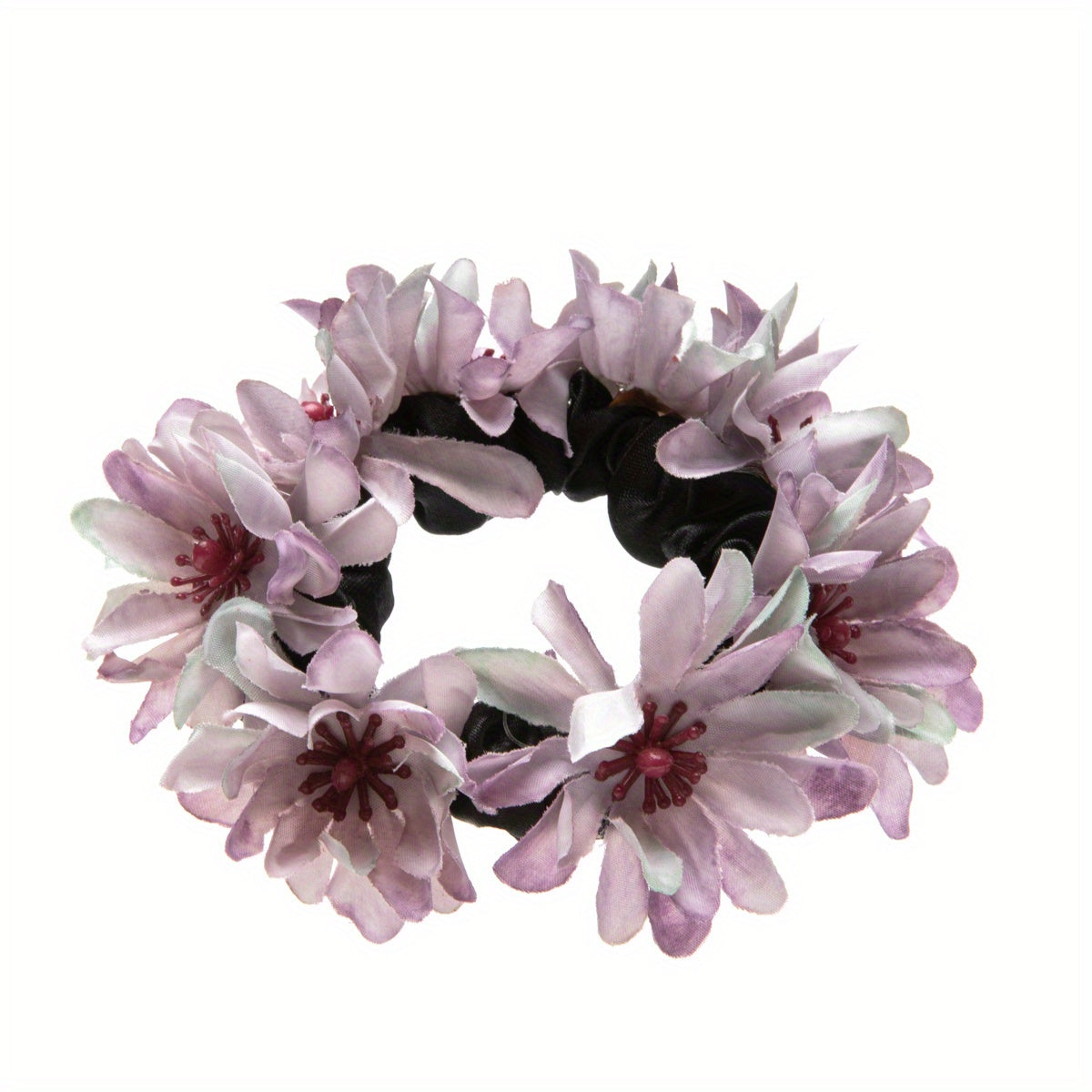 Boho Flower Hair Tie Ponytail Holder Hair Accessories