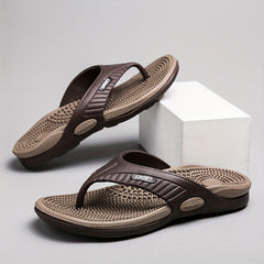 Men's Non Slip Massage Flip Flops Quick Drying Thong Sandals