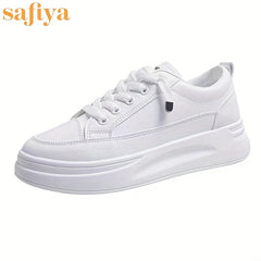 Women's Low Athletic Skate Shoes Lightweight Non-slip Sneakers