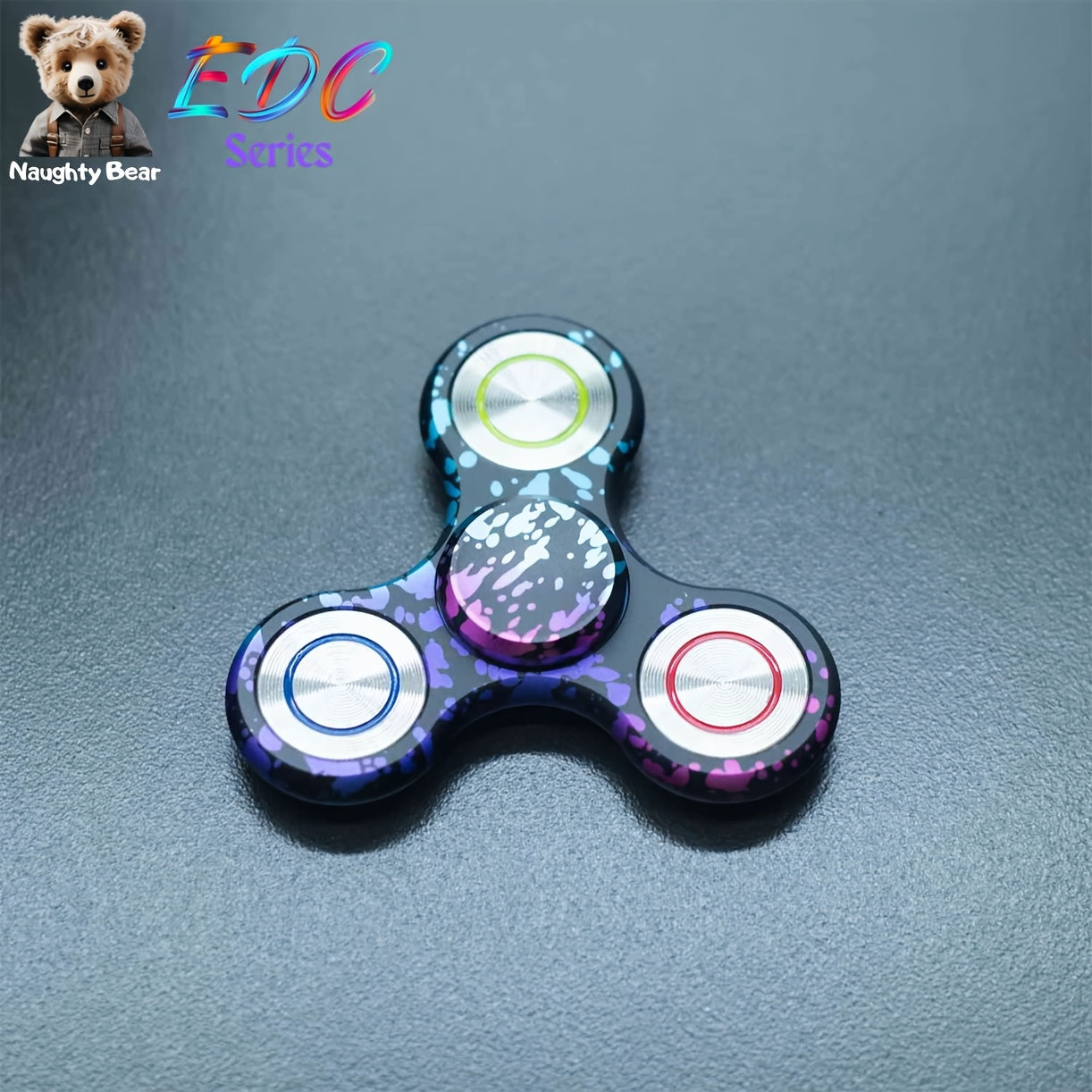 Alloy Fidget Spinner with Stainless Steel Bearing