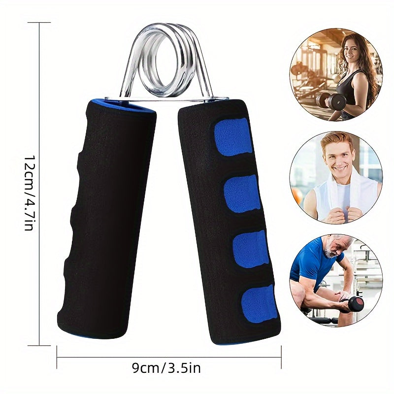 2pcs Hand Grip Strengthener Soft Foam Manual Hand Exerciser