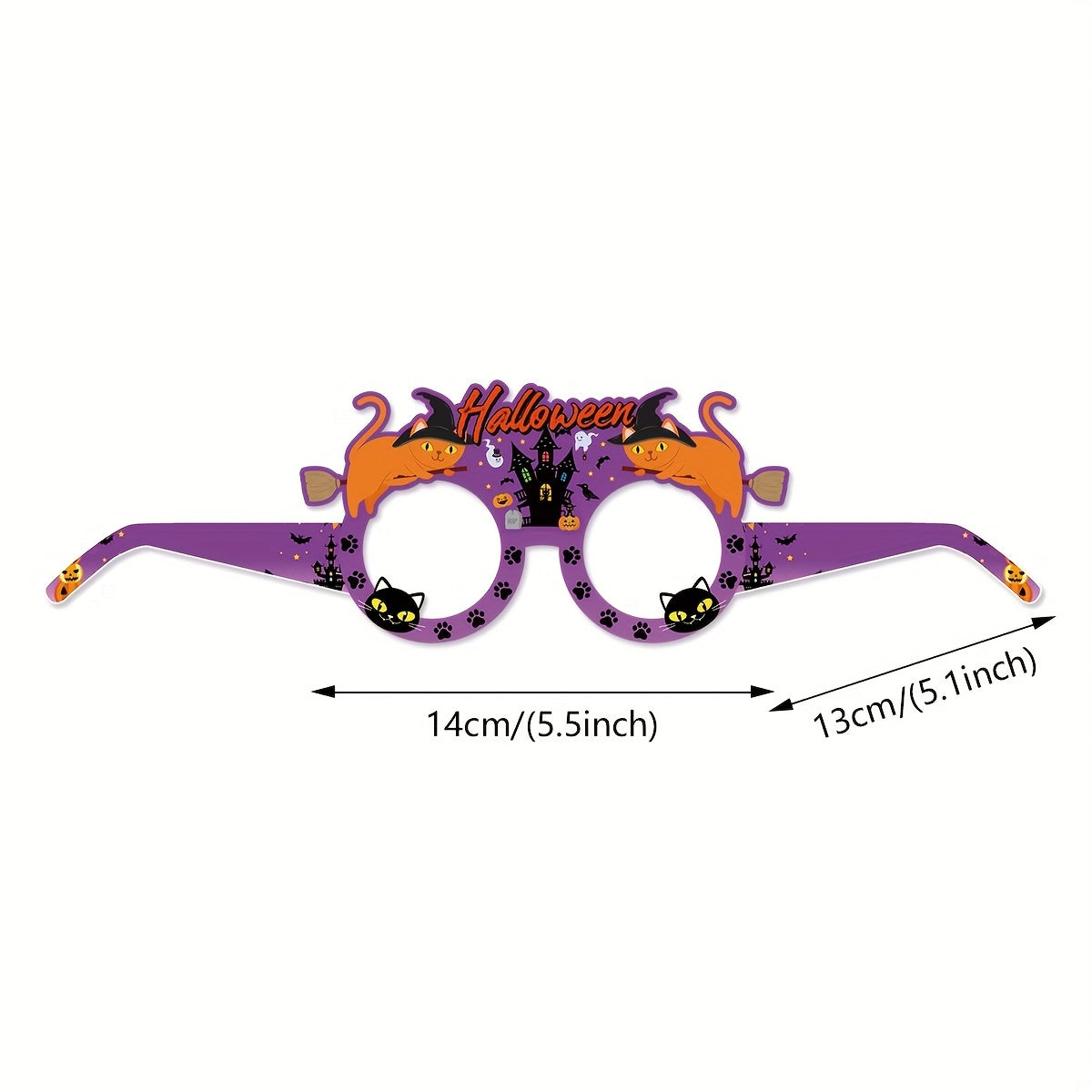 12pcs Girl's Halloween Funny Glasses Photo Props Party Decoration