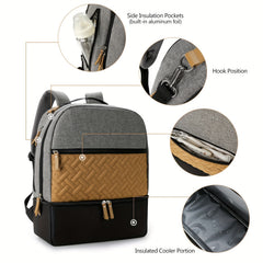 Mom and Baby Travel Backpack for Outdoor Dining