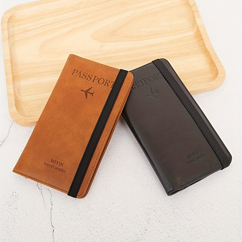 RFID Passport Cover Card Holder Wallet Multifunctional