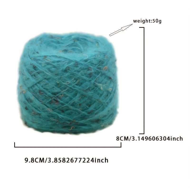 Maheihua Circle Knitted Wool Ball Soft Skin Friendly DIY 50g