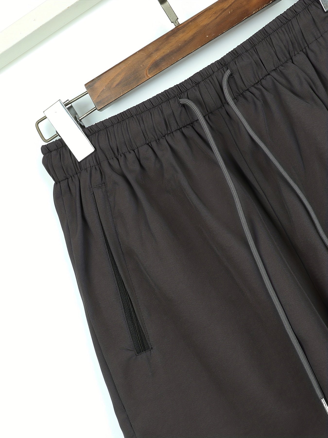 Quick Dry Mid Stretch Shorts Men's Outdoor Gym Workout