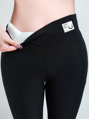 Soft Yoga Pants Fleece Liner Stretchy Slim Fit Leggings Women's Activewear