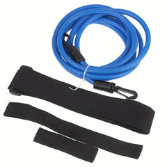 Adjustable Swim Training Resistance Belt Elastic Resistance Bands