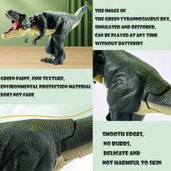 Vibrating Head & Tail Dinosaur Toy - Tyrannosaurus Model