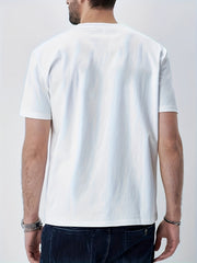 Back To School Print Men's Graphic Crew Neck T-shirt