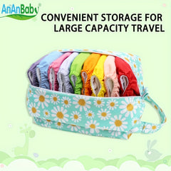 3D Diaper Bag Portable Urine Non-wetting Bag Waterproof Baby Diaper Storage Bag